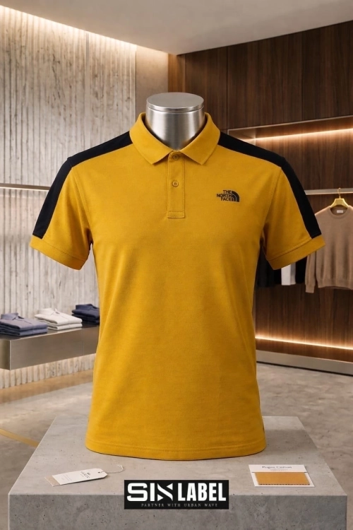NORTH FACE PREMIUM POLO (MUSTARD YELLOW)