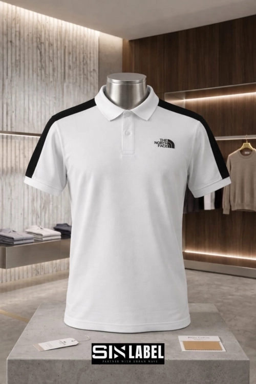 NORTH FACE PREMIUM POLO (WHITE)
